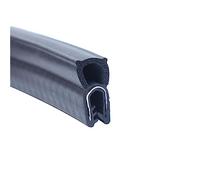 Door Sealing Strip,Rubber Sealing Strip, 6.56FT with Top Bubble Automotive Weather Stripping Soundproofing Edge Guard Trim for Cars Trucks Boats, Height x Width(23mm x 10mm)