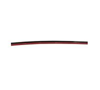Door Sealing Tape Silicone Rubber Windproof Soundproof Weather Stripping for Doors Windows Within 23mm Sealing Gaps Strong Adhesive Easy to Install Cuttable Design 100x4cm 168g (Black)