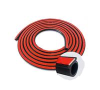 Door Seals Car Rubber Door Sealing Big D Type Hood Trunk Seal Strip Universal Noise Insulation for Seals Accessories Car Door Edge Protector Strips