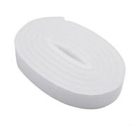 Door Seam Insulation Sponge Strip for Casement Waterproof and Windproof, Easy to Cut for Various Applications (White 3cm 1 roll)