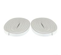 Door Seam Insulation Sponge Strip for Casement Waterproof and Windproof, Easy to Cut for Various Applications (Gray 1.5cm 2 rolls)