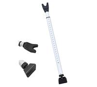 Door Security Bar,Sliding Patio Door Security Bar, 2-Stage Adjustable Security Bar for Sliding Patio Doors, Anti-Theft Door Jammer for Home Travel Apartment Protection, 1PC