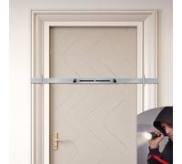 Door Security Bar (Stainless Steel, Heavy Duty), Use as Door Security Bar, Door Reinforcement Lock, Protect the Security of the Entire Door, Fits Doors