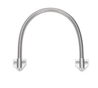 Door Security Conduit Power Transfer Armored Loop Stainless Steel Wire Protector Flexible Gooseneck Anti Corrosion Exposed Mounting Easy Installation