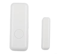 Door Sensor 433MHz Wireless for Alarm System - Magnetic Sensor Open Close Sensor Smart Home Security White 23 x 60 mm
