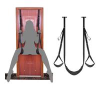 Door Sex Swing Over The Adult for Couples Hanging Sling Couple Sexy Slave Bondage Love Slings Adults Sweater Frequent Flyer TA5, Black1