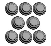 Door Shock Absorber,8X Sliding Door Shock Absorber With Adhesive Backing,Door Edge Guard Bumper Cushion,Silicone Silent Door Side Anti-Collision Protection Sticker For Door Edge Bumper