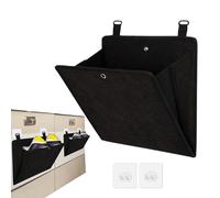 Door Shoe Organizer: Wall Mounted Fabric Shoe Storage with Hooks, Waterproof Boot Hanger, Portable Closet Organizer for Sneakers, Boots, Slippers