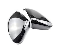 Door Side Rearview Mirror For Vw For Golf Mk8 For Viii 8 Side Mirror Covers Caps Carbon Look 2020 2021 2022 Glossy Black Wing Rearview Rear View Mirror Protective Case