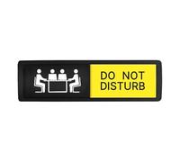 Door Sign,Self-Adhesive Welcome Please Knock Printing | Office Slider Door Hanger - for Home Bathroom Dorm Hotel Apartment Office Meeting Business