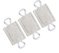 Door Silencer Cushion - 14x9cm Quiet Lock Latch Cover, Padded Sound Blocker Slamming Prevention, Double Layer Cotton Linen Buffer, Noise Reducing Fabric Shield - For Nursery Bedroom Room