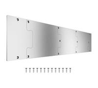 Door Sill - Stainless Steel Door Sill Guard | Pet Proof Anti Scratch Plate | Heavy Duty Metal Panel for Exterior Doors, Garage, Bedroom, Living Room, Office