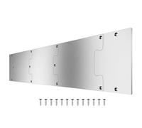 Door Sill - Stainless Steel Door Sill Guard | Pet Proof Anti Scratch Plate | Heavy Duty Metal Panel for Exterior Doors, Garage, Bedroom, Living Room, Office