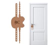 Door Slam Silencer Stopper, Wooden Door, Slam Prevention, Koala Shape, Shock Absorption for Versatility, Designed for the Stopper of Door Slam Versatility, Works Perfectly