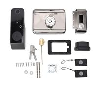 Door Smart Lock Keyless Entry Lock Fingerprint Password Card and Key Unlock IP66 Smart Entry Lock for Outdoor Courtyard