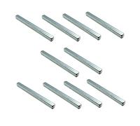 Door Spindle Bar for Door Handles and Knobs 10 Piece 7x100mm