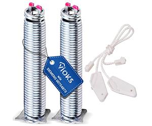 Door Spring Repair Kit with Cable Pulls Replacement for Siemens Bosch Neff Constructa Dishwasher 00754873 754873 Door Hinge Springs Colour Code Pink 2 x Spring Hinge Set for Door Dishwasher