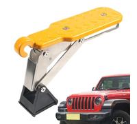 Door Step - Foldable Roof Access Pedal, Universal Door Latch Hook, Heavy Duty Car Climbing Step, Non Slip Overlanding Assist, Compact Vehicle Helper | Roof Rack Camping Travel