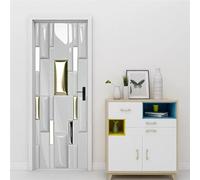 Door Stickers for Interior Colorful Abstract Geometry 90 X 210 Cm Waterproof Self Adhesive 3D Children Kids Bathroom Baby Boys Girls Bedrooms Toilet Vinyl Home Decoration Decal Art Office -4571113027