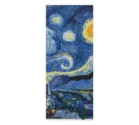 Door Stickers for Interior Doors Self Adhesive, Wall Sticker Decal for Bedroom Home Decor Waterproof, Removable Premium Vinyl Upgrade, Starry Night Impression Vincent Van Gogh