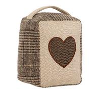 Door Stop 1.4kg Embroidered Love Heart Door Stopper Autumn Door Stay Weight