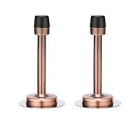 Door Stop 304 Stainless Steel Wall Mounted Black 120mm/105mm 2 pcs(120mm)