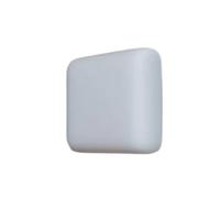Door Stop 3Pcs Door Stopper Silicone Handle Bumpers Self Adhesive Mute Anti-Shock Protection Porte Pad(Square-Grey)
