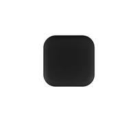 Door Stop 3PCS Silicone Door Handle Bumpers Self Adhesive Round Square Wall Protector Pad Stop(Square-Black)