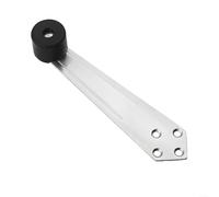 Door Stop, 90 Degree Stainless Steel Door Stops, Wall Mount Door Holder Stop, Mute Prevents Collisions Between Doors And Walls(silver)