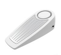 Door Stop Alarm 130dB Vibration Sensor Non-Slip(White)