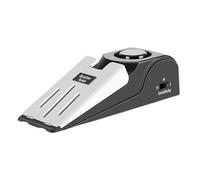 Door Stop Alarm - ABS Anti-Theft Security Sensor 14 x 4.5 x 3.8 cm | Smart Home Door Jam Warning with Adjustable Sensitivity Portable Travel Safety for Home Office 'Hot