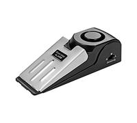 Door Stop Alarm, Adjustable Sensitivity Door Wedge Alarm, Door Stopper with 120DB Security Alarm, Security Stopper Alarm for Traveling, Apartment, Hotel and Home (Battery not Include)