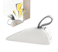 Door Stop Alarm - Travel Security Anti-Theft Protection - Built-in Security Corner Door Stop Alarm for Apartment, Cabin, Dorm, Entrance, Farm, Home, Hotel, Hostel,
