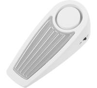 Door Stop Alarm Wedge Abs Vibration Sensor Security White