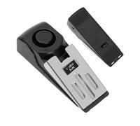 Door Stop Alarm with 120dB Alert 14x4.5x3.8cm Portable Door Security Stopper Alarm Adjustable Low Medium High 3 Sensitivity Levels Non Slip Wdge Security Device Doors Wedges Alert Detection