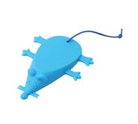 Door Stop Cartoon Cute Animal Mouse Shape Silicone Door Stopper Supplies Protect(Blue)