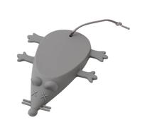 Door Stop Cartoon Cute Animal Mouse Shape Silicone Door Stopper Supplies Protect(Gray)