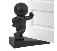 Door Stop - Cute Door Stop with Rubber Figure, Great Lower Bumper Protector, Soft Reliable Anti-Scratch Design | Prevents Damage to Wall Furniture in Bedroom, Home Office, Practical