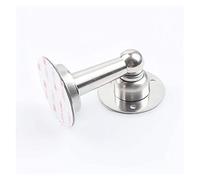 Door Stop Door Stop Wall Floor Mounted Stainless Steel Magnetic Silver 95mm
