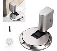 Door Stop Door Stoppers -Adjustable No Drilling Mechanical Floor Doorstop, Windproof Magnet Door Stopper Indoor,Adjustable Punch-Free Silent Doorstop for Various Door Types, Floor Fixed (E,0~30mm)
