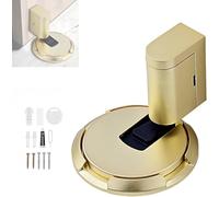 Door Stop Door Stoppers -Adjustable No Drilling Mechanical Floor Doorstop, Windproof Magnet Door Stopper Indoor,Adjustable Punch-Free Silent Doorstop for Various Door Types, Floor Fixed (D,0~30mm)
