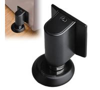 Door Stop Heavy Door Stoppers for Floor, Magnetic Doorstopper, Adjustable No Drilling Mechanical Floor Doorstop Indoors Catch with Adhesive