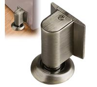 Door Stop Heavy Door Stoppers for Floor, Magnetic Doorstopper, Adjustable No Drilling Mechanical Floor Doorstop Indoors Catch with Adhesive