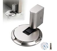 Door Stop Magnetic Door Stopper Non Perforated Door Suction Bathroom Bedroom Invisible Mechanical Suction Buffer Door Stoppers for Floor for Home Doors Office Doors and Commercial Doors