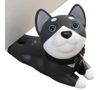Door Stop - PVC Non-Slip Door Wedge Decorative Accessory in the Shape of a Puppy for Dorm, Hotel, Rent, Restaurant, Apartment, Businesses, Shops, Rooms