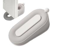 Door Stop - Quiet Door Keeper for Bottom of, Sound Dampening Bumper, Gentle Floor Protection Against Wall Damage, Prevents Slamming Secure Grip Hold, Home Improvement Hardware Accessory