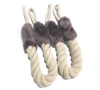 Door Stop Stopper, Decorative Rope Door Stop Slam Stopper Anti-Crash Patio Doors Handles Rope Stoppers for Bedroom 2 Pcs