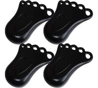 Door Stop Stopper Holder Foot-Shaped,Home Anti-Collision,Lightweight Rubber