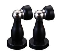 Door Stop Stopper Holder Metal Magnetic Spring Silent Floor Bedroom Wall Bumper,2PCS