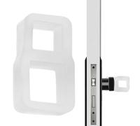 Door Stop Wall Protector - Aperture Security Item, Barrier Pad Accessory for Structure, Access Port Shield with Adhesive Backing, Domestic Fixture for Reading Working Studying Noise-Reducing Bumper